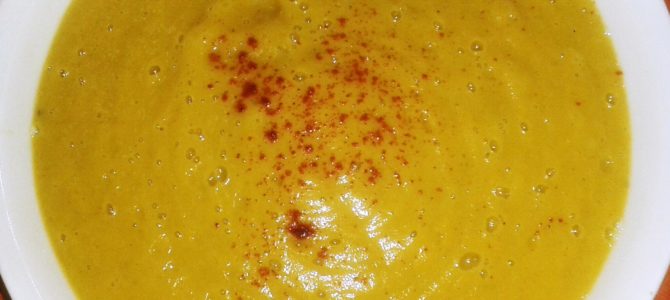 Curry Parsnip Soup (Gluten-free, HCLF, Oil-free)